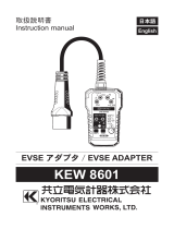 KYORITSU 8601 Owner's manual