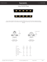 Lucent A2605-FL Line 5LED Flare Downlight User manual