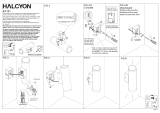 Halcyon EX151 Surface Mount Column Spot One Way User manual