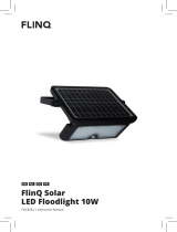 FlinQ FQC8262 10W Solar LED Floodlight User manual