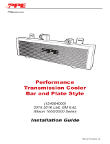 PPE 124064000 Performance Transmission Cooler Bar and Plate Style Installation guide