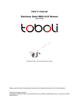 toboli62061, 62065 Stainless Steel BBQ Grill Skewer