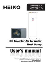 Heiko NCSMS00370A00 DC Inverter Air to Water Heat Pump User manual