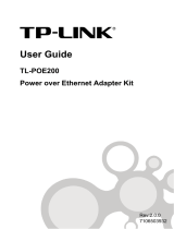 TP-LINK TL-POE200 Power Over Ethernet Adapter Kit User manual