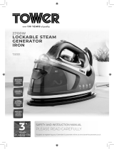Tower T22023 2700W Lockable Steam Generator Iron User manual