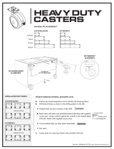 Salamander Designs Heavy Duty Casters User manual
