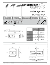 Schr der Schrder SE1 Solar system User manual