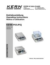 KERN PES 2200-2M Operating instructions