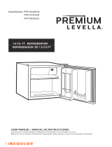 Premium Levella PRF165400XW 1.6 CU. FT Refrigerator User manual