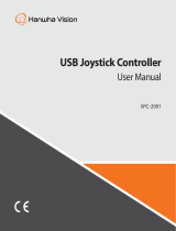 Hanwha Vision SPC-2001 USB Joystick Controller User manual
