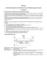 Manson Engineering Industrial DPM-3332 User manual