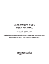 Amazon asics Microwave Oven User manual