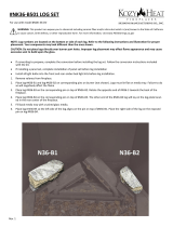 Kozyheat Nordik 36DV Operating instructions