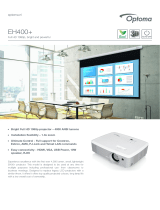 Optoma EH400  User manual