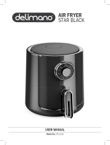 Delimano RT-101A Star White Air Deep Fryer User manual