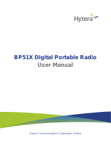 HyteraBP51X Digital Portable Radio