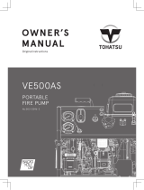 TOHATSU VE500AS Owner's manual