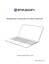 IPASON P3 Notebook Laptop User manual