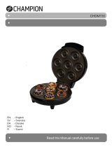 Champion CHDM110 Donut Maker User manual