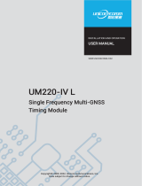 UNICORECOMM UM220-IV L Single Frequency Multi-GNSS Timing Module User manual