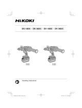 Hikoki DS18DC User manual