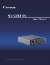 Geovision GV-GVS2100 User manual