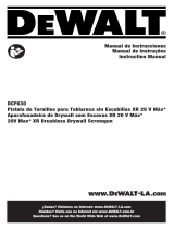 DeWalt DCF630B User manual