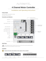 Automate MT02-0401-331011 4 Channel Motor Controller User manual