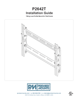 Premier Mounts P2642T User guide