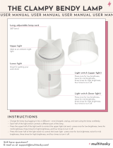 multitasky Clampy Bendy Lamp User manual