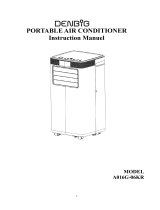 DENBIG A016G-06KR PORTABLE AIR CONDITIONER User manual