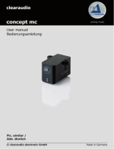 Clearaudio CONCEPT MC User manual