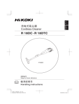 Hikoki R18DC User manual