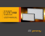 Genaray RGB-6X3S User manual