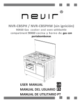 Nevir NVR-CB5PHW Owner's manual