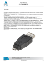 Delta USB-W-MICRO-USB-G User manual