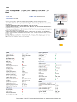 Asus VA27EQSB 68.6 cm (27 Inch) 1920 x 1080 pixels Full HD LCD Black User guide