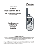 stabo freecomm 400 II Operating instructions