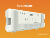 Heatmiser UH8-RF V2 Wiring Centre User manual