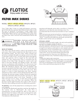 FLOTIDE MFS17 Side Mount Sand Filter User manual