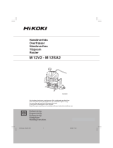 Hikoki M12SA2 User manual