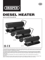 Draper 04174 Diesel Heater User manual