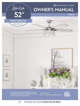 Prominence HomeLanissa 51676 52 Inch Indoor Ceiling Fan