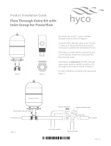 Hyco Flow Through Valve Kit Installation guide