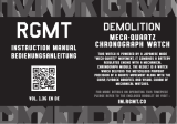 RGMTMeca-Quartz Demolition Chronograph Watch