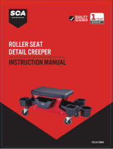 SCA 610994 Detailers Roller Seat User manual