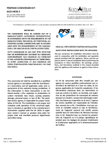 Kozyheat Nordik 36DV Owner's manual