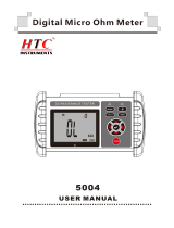 HTC INSTRUMENT5004 Digital Micro Ohm Meter