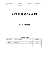 Theragun 2AU6T-THED User manual