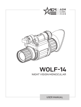 AGM WOLF-14 Night Vision Monocular User manual
